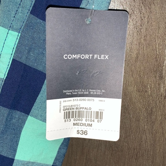 Blue Checkered Button Up - Picture 3 of 3